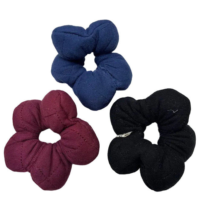 Quilted Diamond Scrunchie