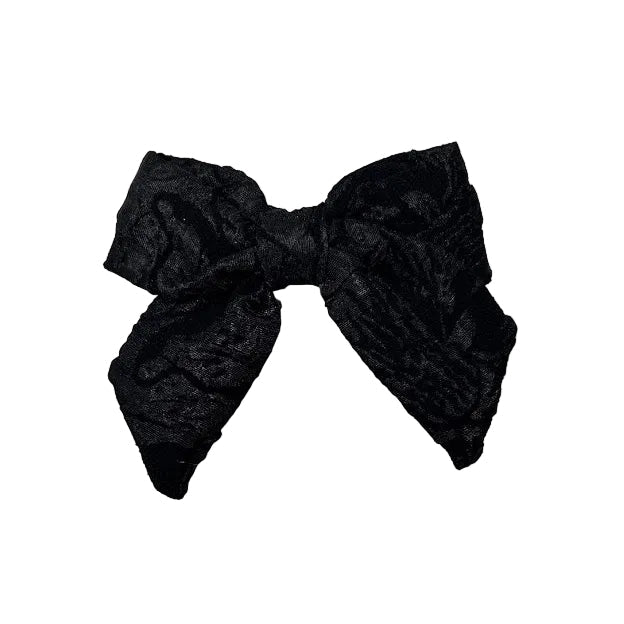 Textured Brocade Bow