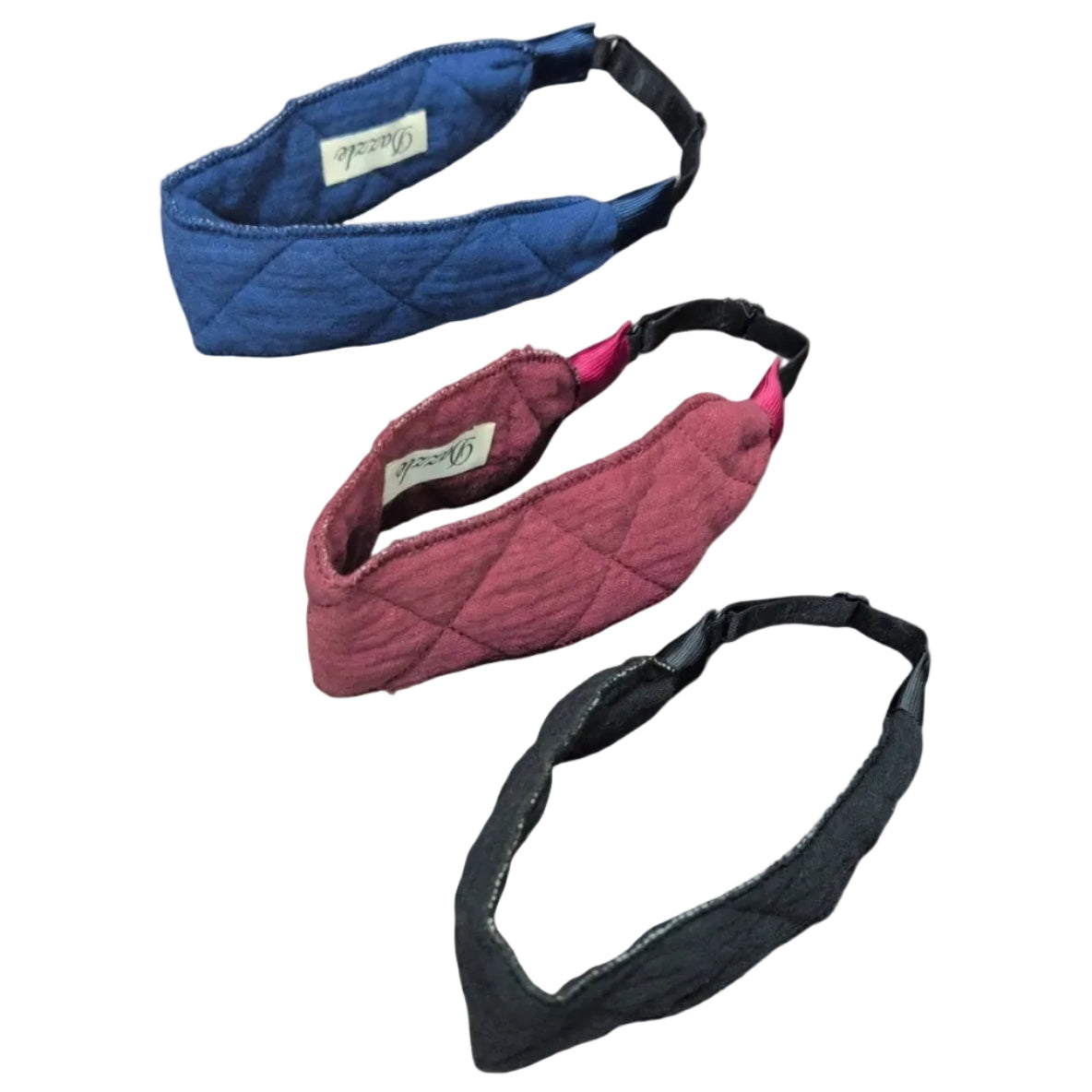 Quilted Diamond Elastic Headband