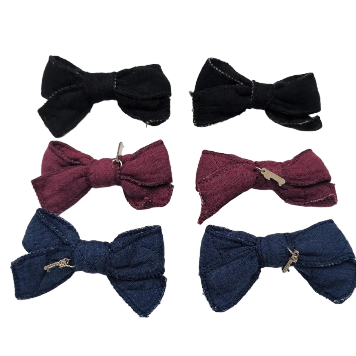 Quilted Diamond Mini Bow Set