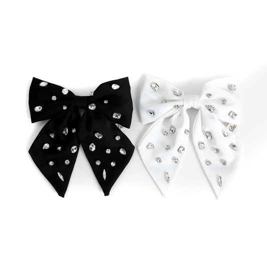 Satin Glitz Bow