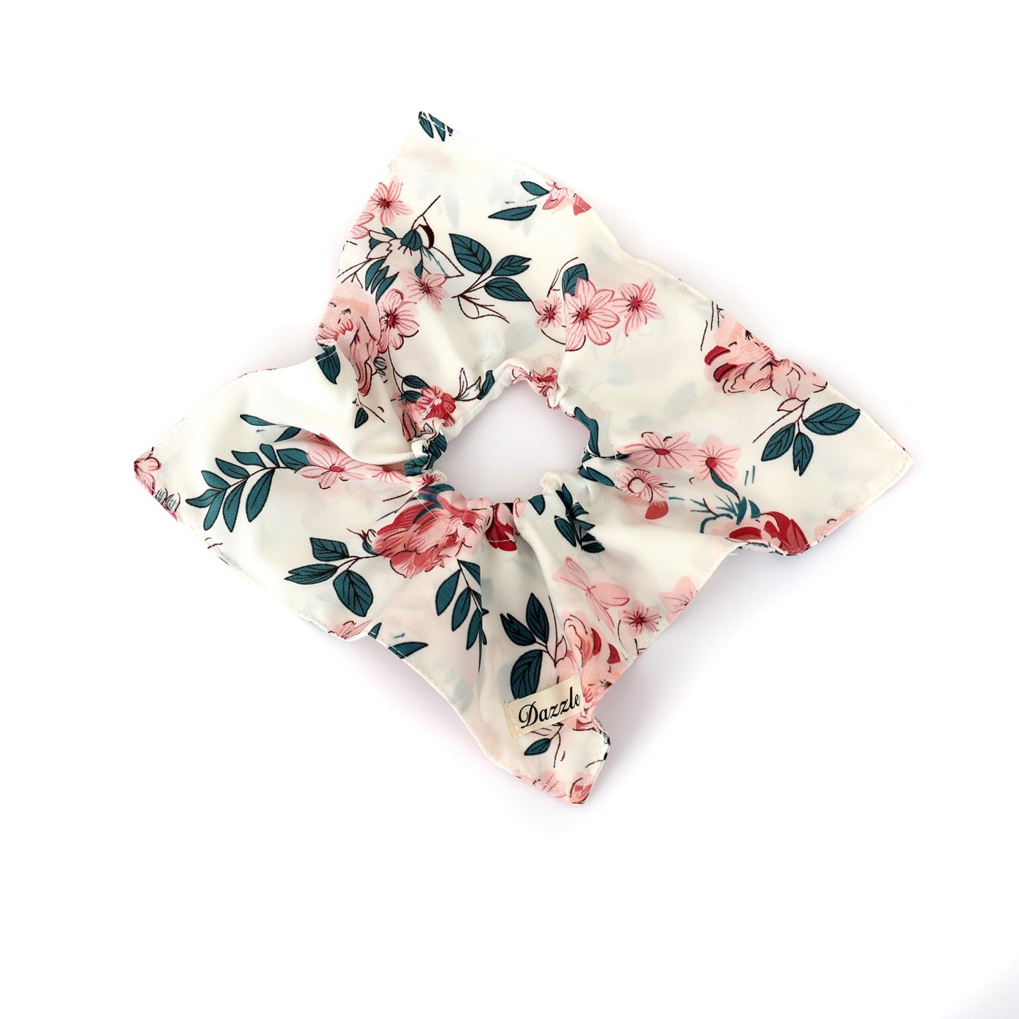 Spring Floral Scrunchie