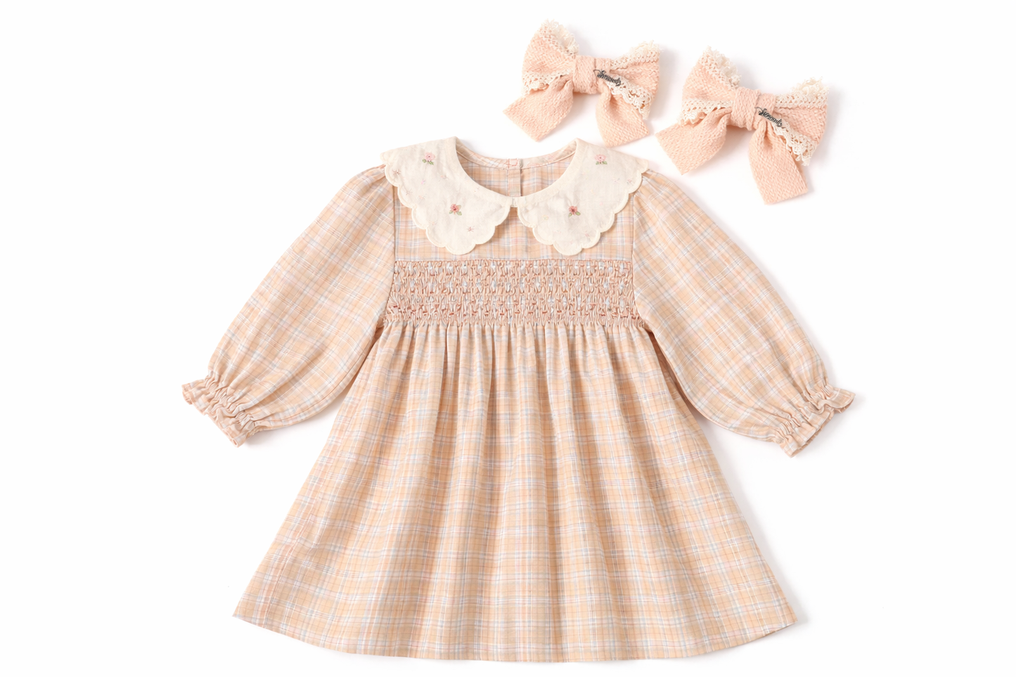 Fringe Lace Mini Bow Set