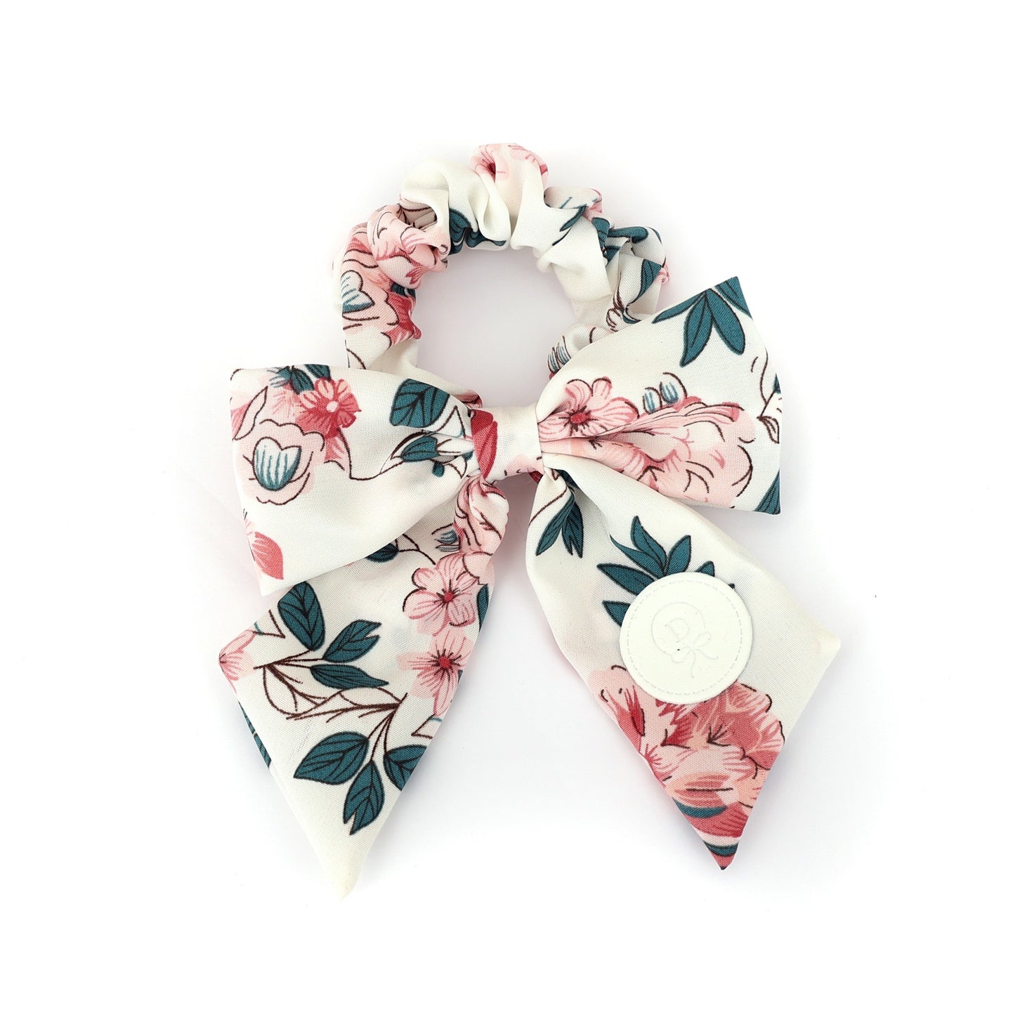 Spring Floral Scrunchie