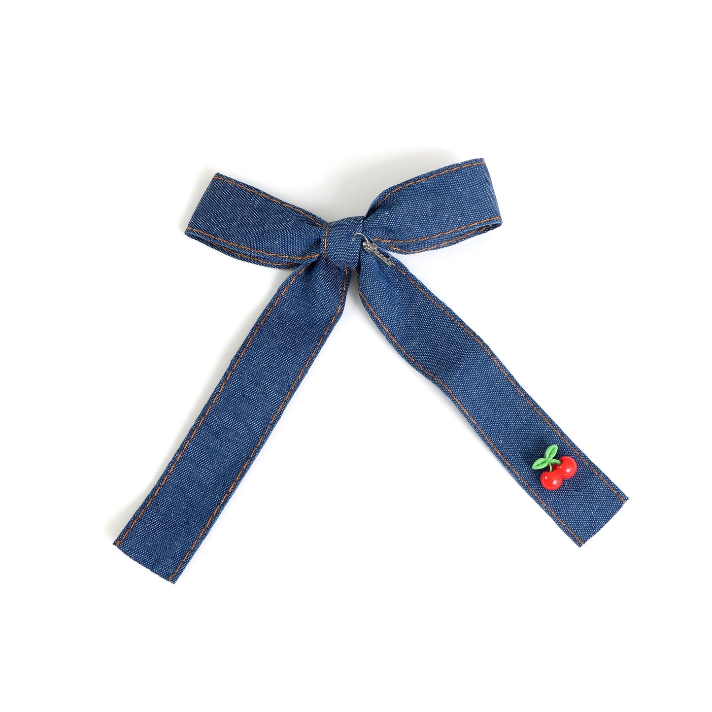 Cherry Stitched Bow