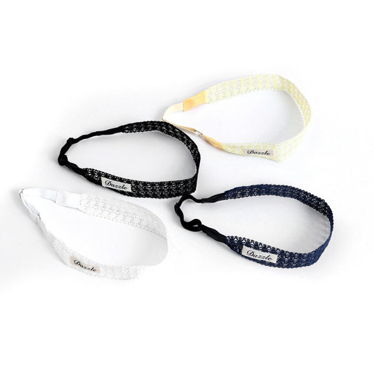 Lattice Lace Elastic Headband