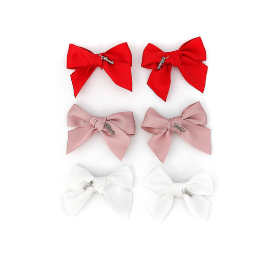 Satin Ribbon Bow Set