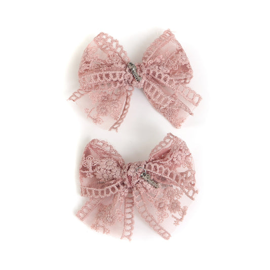 Bohemian Lace Mini Bow Set