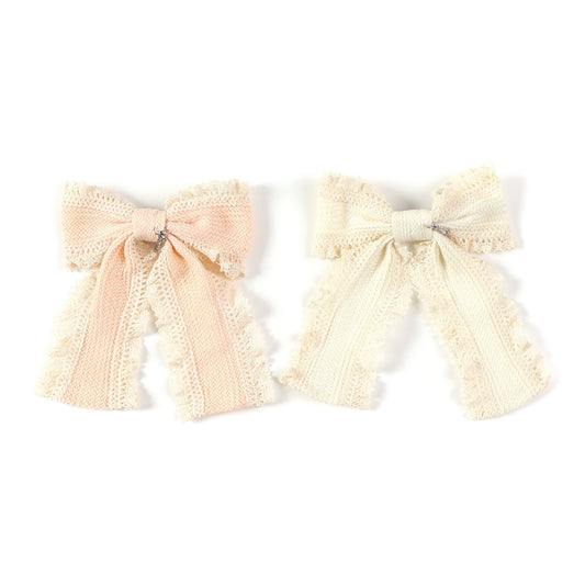 Fringe Lace Bow