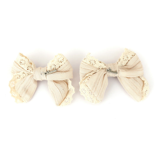 Vintage Lace Mini Bow Set