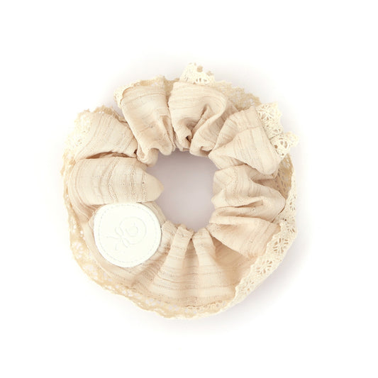 Vintage Lace Scrunchie