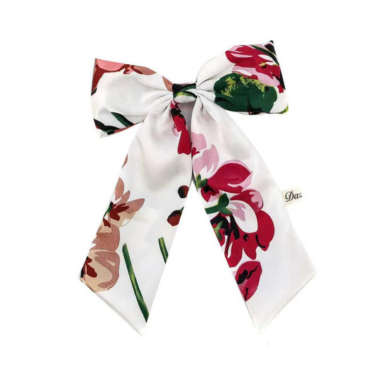 Watercolor Satin Bow