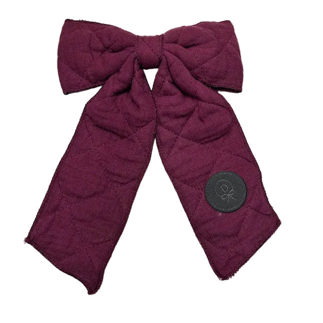 Quilted Diamond Bow