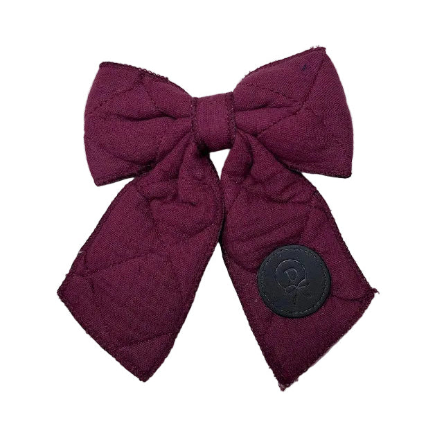 Quilted Diamond Bow