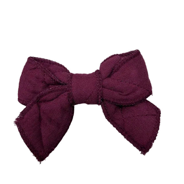 Quilted Diamond Bow