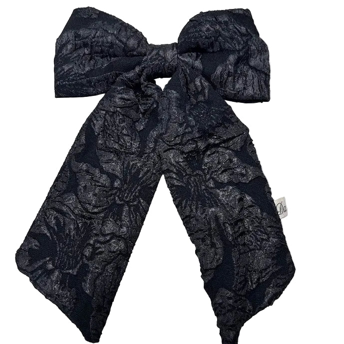 Textured Brocade Bow