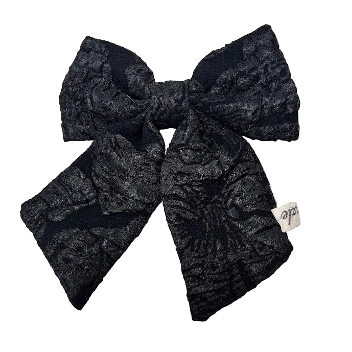 Textured Brocade Bow