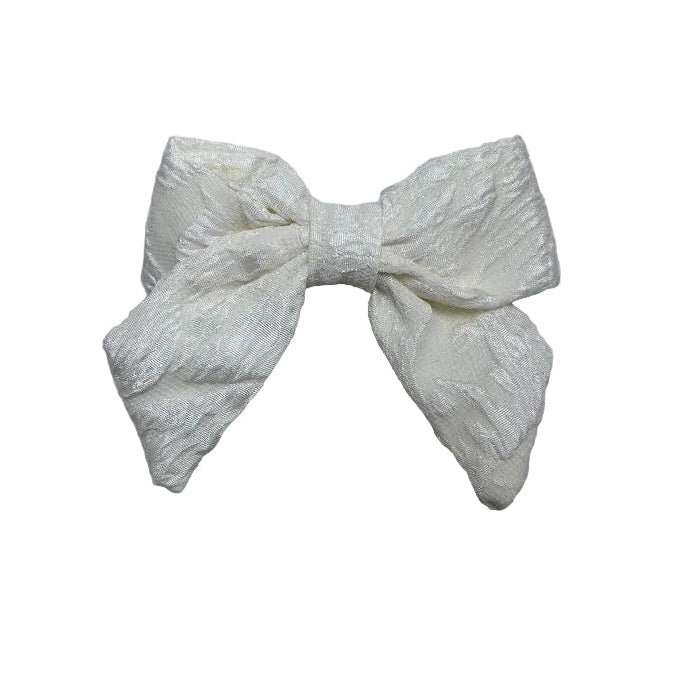 Textured Brocade Bow