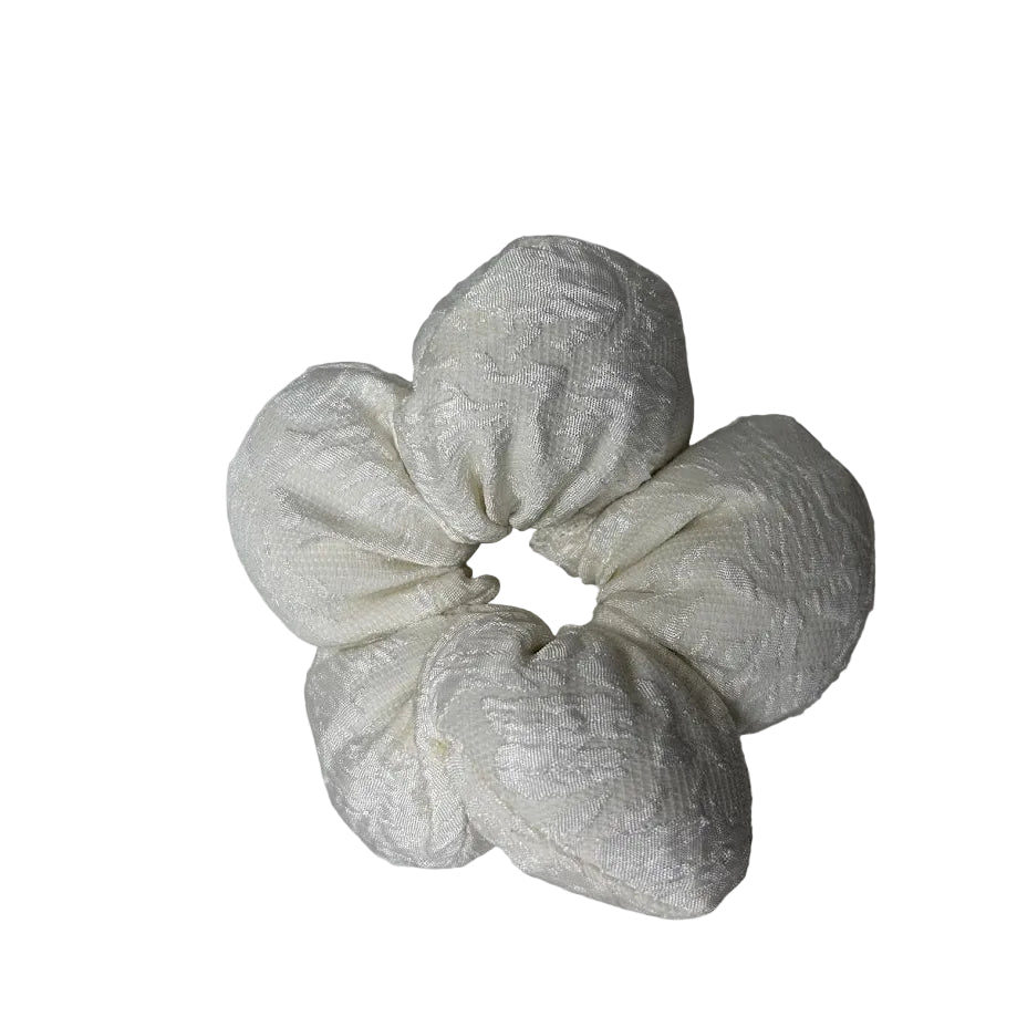 Textured Brocade Scrunchie