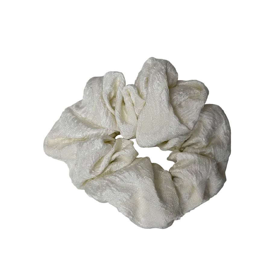 Textured Brocade Scrunchie