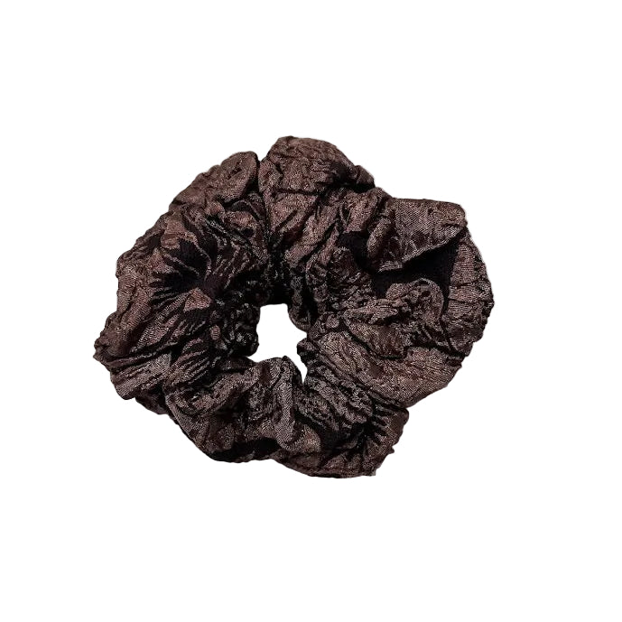 Textured Brocade Scrunchie
