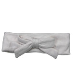 Cream / Bow Headband