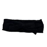 Black / Bow Headband