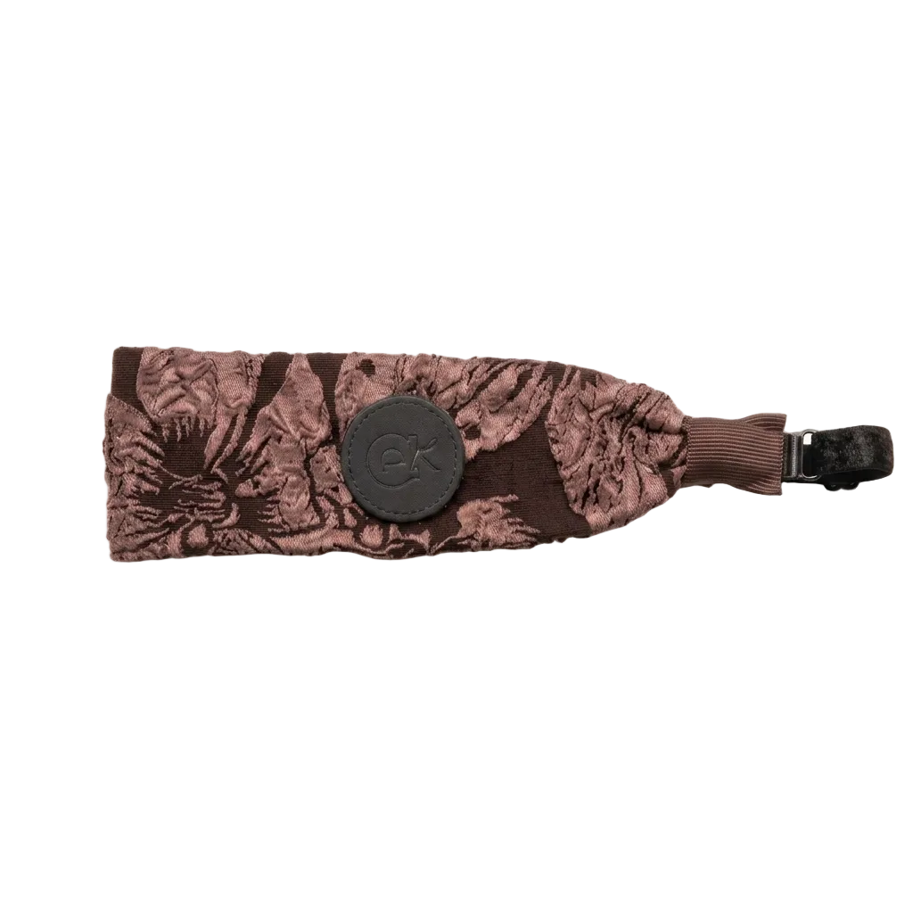 Textured Brocade Elastic Headband