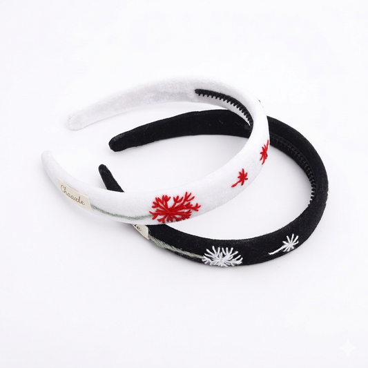 Blossom Embroidered Headband