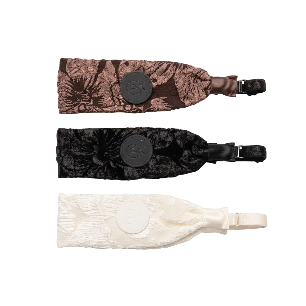 Textured Brocade Elastic Headband