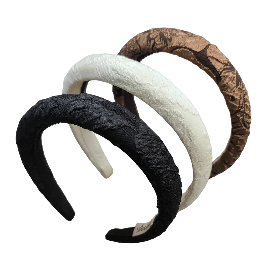 Textured Brocade Headband
